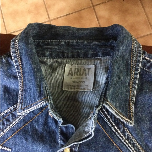 Ariat Rare Denim Shirt - Picture 2 of 8
